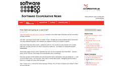 Desktop Screenshot of news.software.coop